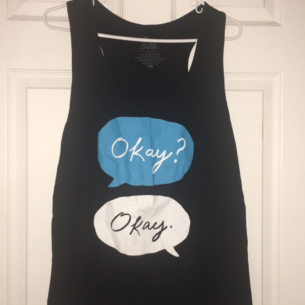Fault in our stars tank top